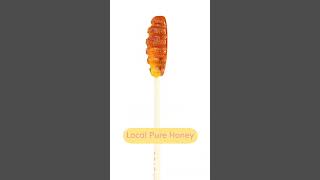 Honey Dipper Lollipops by Sparko Sweets, No Artificial Ingredients, No Corn Syrup, Made in USA