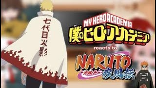 || some of class 1a react to Naruto || PART 2 ||