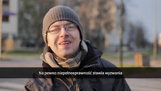 Krzysztof Kurowski: Można realizować się osobiście i zawodowo, mimo niepełnosprawności!