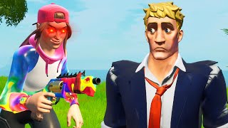 FORCING MY BF TO PLAY NEW FORTNITE SEASON WITH ME!