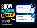 Show & Hide Password Toggle with JavaScript