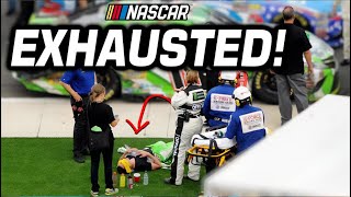 NASCAR’s Exhausted Drivers After Brutal Races