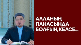 Алланың ПАНАСЫНДА болғың келсе...