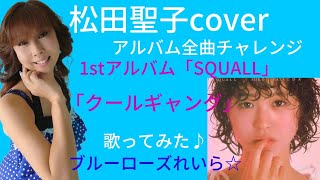 「クールギャング」松田聖子cover✨アルバム「SQUALL」全曲チャレンジ♪50代アイドル💙ブルーローズれいら☆💙