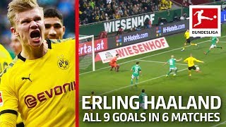 Haaland's Identical Goal vs. Bremen - Now 9 Goals in 6 Matches