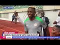 Cheers As Victor Osimhen Arrives Super Eagles Camp In Uyo