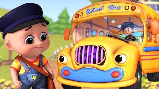 Wheels On The Bus ( Garage Version ) | More Nursery Rhymes For Kids | Baby Songs