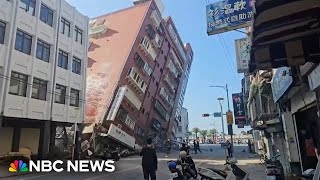 Magnitude 7.4 earthquake rattles the coast of Taiwan