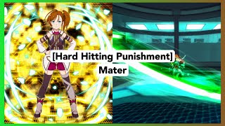 【SAOIF】[Hard Hitting Punishment] Mater (Wind | Blunt | Single Foe) Skill Animation