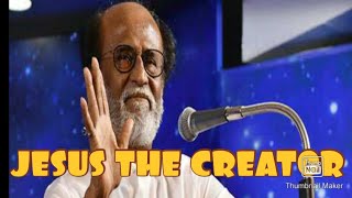 SUPER STAR RAJINIKANTH ABOUT JESUS .#newtamilchristianmessage