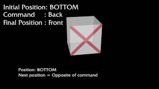 Cube Rotation: Initial Positions Top \u0026 Bottom