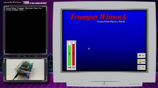 MiSTer FPGA-based PC ao486 with Windows 95 (Part 2): Internet Setup and Web Navigation