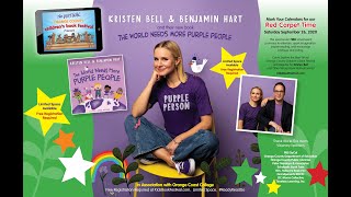 The World Needs More Purple People by Kristen Bell \u0026 Benjamin Hart