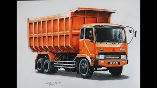 Download cara menggambar beko / excavator / pc 