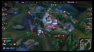 BBQ (Crazy Aatrox)vs KZ (Peanut Nidalee) Game 1 Highlights   2018 LCK Summer W2D6