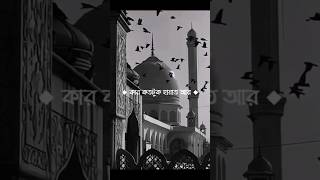 আল্লাহ্ ভালো জানেন কার কত টুকু হায়াত বাকি আছে।🥹🤲😭#shirts#yt#islamic