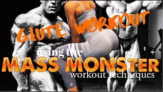 MASS MONSTER GLUTE WORKOUT | SPECIAL BUILDING TECHNIQUES!!