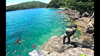 ヤエン釣り　take師匠キロオーバー２杯　1日目【高知遠征コラボ】