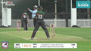 AW Green Shield Round 7 Highlights: Eastern Suburbs Cricket Club v Campbelltown-Camden Cricket Club