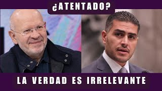 HARFUCH DESMIENTE A RIVA PALACIO: NO HUBO NINGÚN ATENTADO