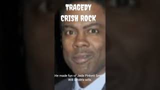 Chris Rock's tragedy at the 2022 Oscars.