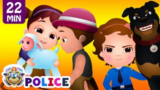 ChuChu TV Police Chase Thief in Police Car to Save Mary's Little Lamb | ChuChu TV Surprise Eggs Toys