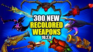 Over 300 Recolored And New TBC Weapons Datamined in Patch 10.2.6! WoW Dragonflight