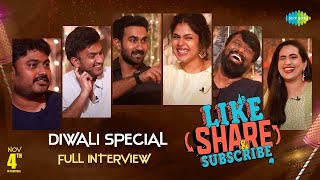 Like Share and Subscribe Movie Team Diwali Special Interview | Manastars