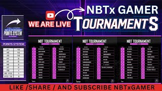 BGMI LIVE TOURNAMENT CUSTOM