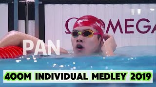 Pan Zhanle 400m Individual Medley 2019 潘展乐400米混合泳