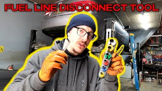 How to use Fuel Line Quick Disconnect Tool