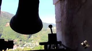 Materdomini (AV) Campane del Santuario di San Gerardo Maiella riprese dalla cella campanaria!