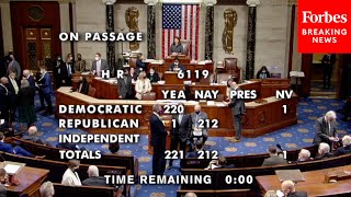 House Passes Last-Minute Funding Bill To Avert Shutdown But Senate Conservatives May Still Kill