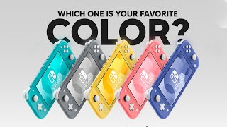 Colours Available in Nintendo Switch Lite