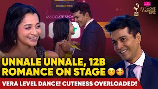 Unnale Unnale 12B romance on stage 🥰🥰 | Cuteness Overloaded | JFW Movie Awards 2