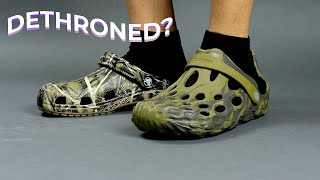 Merrell Hydro Mocs are SIGNIFICANTLY better than Crocs?! - Watershoe showdown.