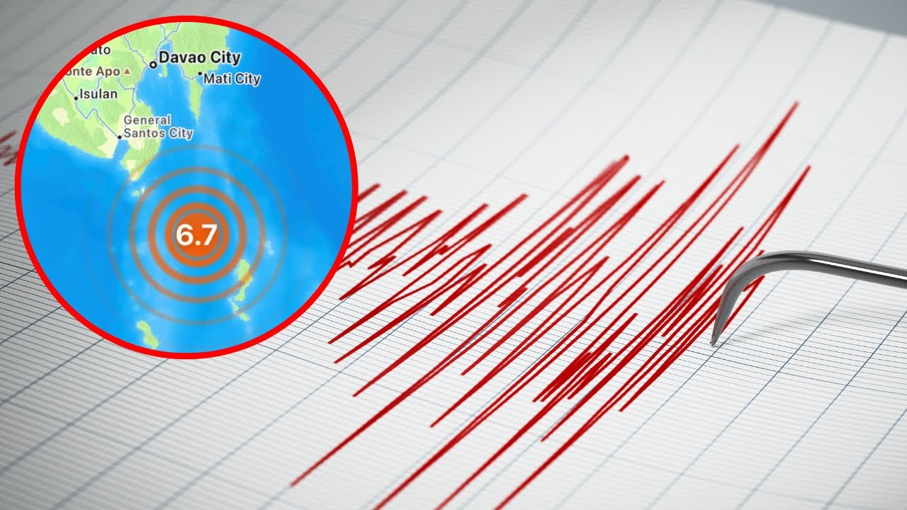 SISMO DE 6.7 EN LAS COSTAS DE FILIPINAS - YouTube