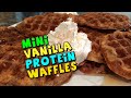 Easy Mini Protein Waffles | Healthy Waffle Recipe