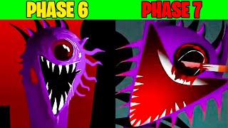 New Phase 7 VS Phase 6 in Incredibox Sprunki