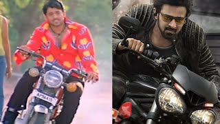 💥 Prabhas Bike Transformation 😎 | Saaho Bike  Scene | Kalki BGM | Prabhas anna Status | 🤙🔥