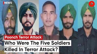 Poonch Terror Attack: Who Were The Five Soldiers Killed In Terror Attack In Jammu & Kashmir?