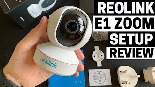 Reolink E1 Zoom SETUP + REVIEW (iOS App, Desktop Client and More)