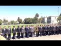 Escuela de Carabineros. Ceremonia de ingreso aspirantes a oficiales año 2014