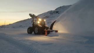 Valtra N154eD med Westbjørn S2450MK IV og Lilleseth Kjetting