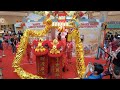 [4K] Lion & Dragon Dance at Lego CNY Event at Suntec City on 20 Jan 2024