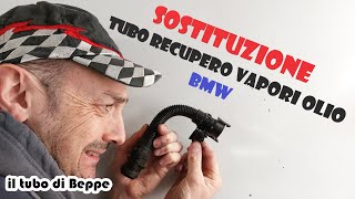 Sostituzione tubo evaporazione olio BMW N47D20C #engine #bmw #service  #motorsport #work #car #auto