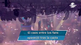 Pantalla gigante colapsa durante concierto de la banda Mirror y aplasta a integrante