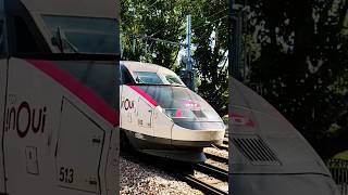 TGV réseau 513 de passage aux Saules direction Strasbourg #tgv #trainspotting #sncf #train