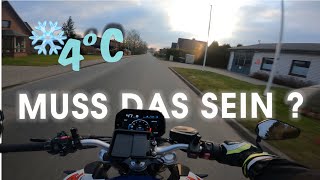 4°C, kalte Finger – Ich bereue ALLES!