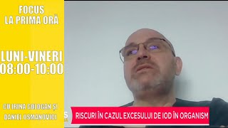 RISCURI ÎN CAZUL EXCESULUI DE IOD ÎN ORGANISM. SFATURILE MEDICULUI ALIN POPESCU